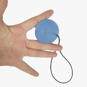 Pelota de Terapia para Manos de TPE con Forma Redonda, para Rehabilitación, Ejercicios de Dedos, Alivio del Estrés, con Lazo Elástico - Product Image 3