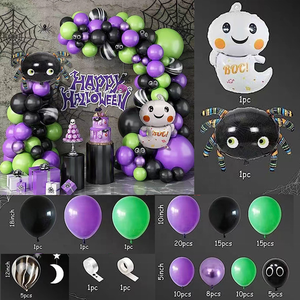 Ballons d'Halloween, décorations, ballons en aluminium, jouets gonflables, fournitures pour fêtes d'Halloween, vente en gros - Product Image 3