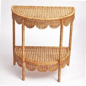 Organisateur Bohème Feuilles en Macramé Art <span class=keywords><strong>Mural</strong></span> Rond Doré Suspension Fibre Déco Chambre Garçon Pot Demi Décorations Boisées - Product Image 1
