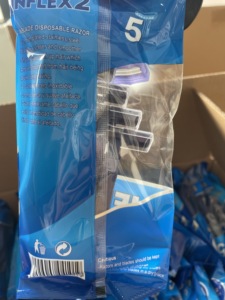 Hộp Màu Lưỡi Dao Cạo Người Đàn Ông Ướt Sản Phẩm Cạo Râu Dao Cạo 2 Lưỡi Với Xà Phòng Và Nhựa Dùng Một Lần Cho Nam Không Có Khuôn Mặt Ướt - Product Image 5