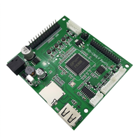 Módulo de Reproducción de Video HD 1080P, Placa Decodificadora MP4, Placa Controladora LVDS, C80LV, Pantalla Publicitaria Horizontal/Vertical