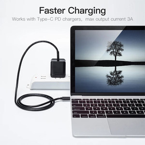 Excelente Cable USB Tipo C PL DE Icam, Blindado con Cobre Puro, 6A, 8 Hilos, Egyglod, Rápido para Transferencia de Datos y Carga de Computadoras - Product Image 4