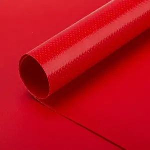 אנטי פטרייה משאית כיסוי 650gsm 680gsm עם 3.00m רוחב PVC מצופה ברזנט