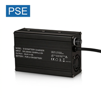 Chargeur de batterie S120 12V-72V DC avec protection OTP pour scooter/planche à roulettes électrique/moto
