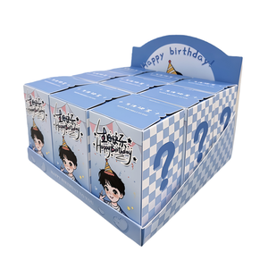 Vendita calda Logo personalizzato stampato scaffale in cartone pronto prodotto al dettaglio imballaggio in carta da banco scatola da esposizione - Product Image 2