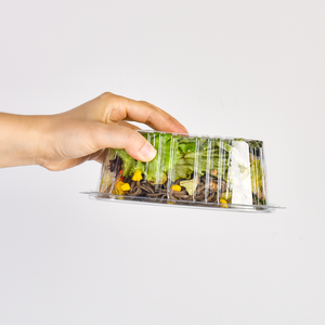 12oz/16oz/24oz/32oz trong suốt nhựa PET salad container Takeaway thực phẩm trái cây salad Bát dùng một lần salad bao bì khay - Product Image 5