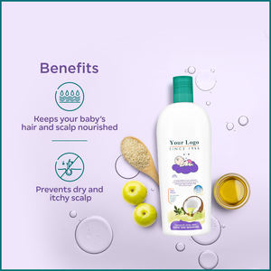 Huile de massage pour bébé ayurvédique naturelle pour peaux sèches, apaisante et nourrissante, non toxique et sans produits chimiques, sans danger pour les bébés - Product Image 4