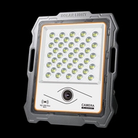 Luz de inundación Solar Led de precio razonable de alta calidad, carcasa de seguridad de pared brillante, cámara de 1080P, grabación de vídeo HD para tienda al aire libre