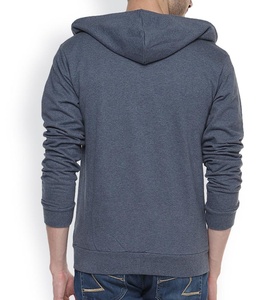 Sweat à capuche bouffant en éponge française surdimensionné pour hommes OEM chaud et respirant 100% coton avec impression de logo personnalisé et col teint en couleur unie - Product Image 3