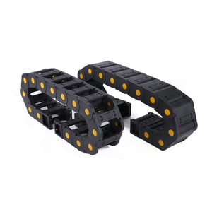 Cadena portacables de nailon plástico serie 35, totalmente cerrada, flexible, para gestión de cables en herramientas, sin ruido. - Product Image 5