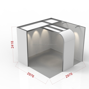 Phần cứng vòi nước 3x3 tùy chỉnh tái sử dụng đóng mở tiêu chuẩn gian hàng triển lãm thương mại hiển thị gian hàng bán lẻ hiển thị cho bán - Product Image 6