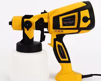 Pistolet à peinture électrique 800W, machine à peinture portable, pulvérisateur de peinture rapide