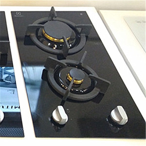 Attrezzature da cucina 2 bruciatore built-in piano in vetro temperato stufa a gas - Product Image 4