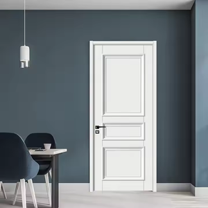 Puerta de PVC WPC, Puertas Francesas Impermeables para Baño, para Interiores - Product Image 6