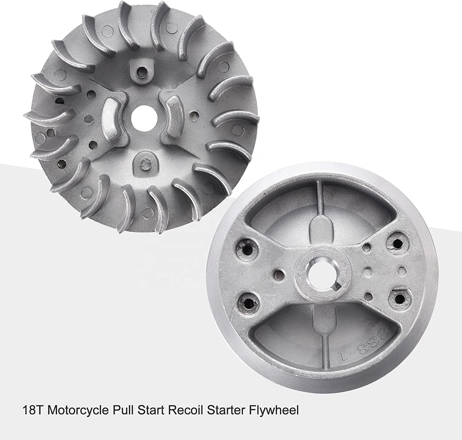 GOOFIT Motorrad Pull Start 18T - Rückstoßstarter Für 47cc 49cc Cross Motorräder
