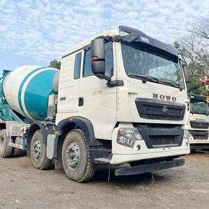 Nouveau camion malaxeur à béton SINOTRUK HOWO 8X4 12 roues, 371 ch, 380 ch, 400 ch, 14, 16, 18 m3 - Product Image 4