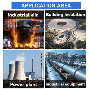 Couverture isolante en laine de roche avec feuille d'aluminium résistante aux hautes températures pour usage industriel - Product Image 3