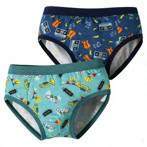 Calzoncillos Bóxer Cortos de Algodón para Niños, con Dibujos Animados de Dinosaurios, para Niños Pequeños, Suaves, Transpirables, Ecológicos, Antibacterianos y Térmicos - Product Image 1