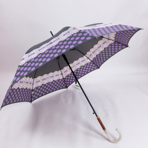TX3050 <span class=keywords><strong>Romanelli</strong></span> Italiano de Alta Gama, <span class=keywords><strong>Paraguas</strong></span> Creativo con Diseño de Lazo y Puntos, Automático, Resistente al Viento, Nano, de Secado Rápido y Mango Largo - Product Image 4