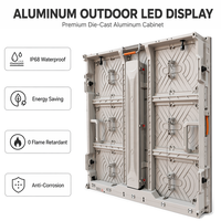 Affichage LED extérieur à installation fixe haute luminosité, étanche IP65, avec animation pour la publicité, les stades, les centres commerciaux