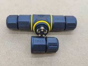 FABRIK-SONDERPREIS IP68 Wasserdichter T-Typ 221-412 2-Pin auf 5-Pin Kabelverbinder Hebelverbindung L/N DIY Kompakt - Product Image 4