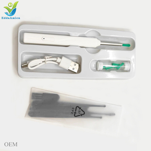 Kit de nettoyage d'<span class=keywords><strong>oreilles</strong></span> électrique réutilisable avec <span class=keywords><strong>aspirateur</strong></span> et bâtonnet en silicone <span class=keywords><strong>pour</strong></span> l'élimination du cérumen et <span class=keywords><strong>les</strong></span> soins de santé - Product Image 4