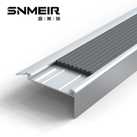 Usine quantité minimale de commande 1000PCS Aluminium Céramique Carrelage Bord Garniture Métal Bandes Décoratives Nez D'escalier