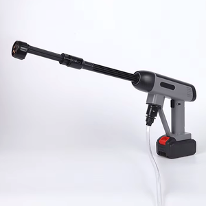 Haute pression sans fil Portable lave-<span class=keywords><strong>auto</strong></span> pistolet batterie au Lithium 21V nettoyage électrique Machine laveuse pistolet pulvérisateur - Product Image 2