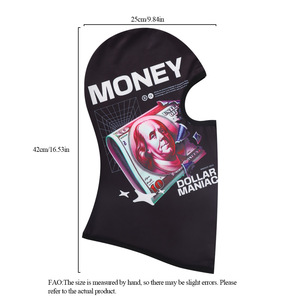 Pasamontañas de Ciclismo de Alta Calidad con Protección Solar para el Verano, con Diseño de Dólares, Ideal para Fiestas y Diversos Deportes al Aire Libre - Product Image 4