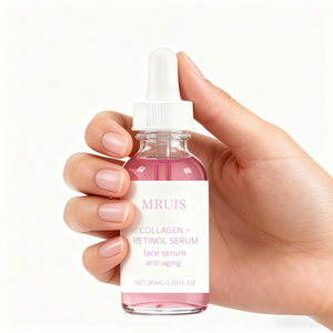 Suero Collage con Ácido Hialurónico y Péptidos, Tratamiento Antienvejecimiento, Arrugas, Líneas Finas, Manchas Oscuras, Hidratante, Vitamina E Facial - Product Image 6