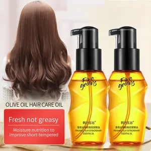 Azeite de azeite de etiqueta privada, óleo essencial para cuidado com o cabelo, reparação do cabelo, produtos para óleo