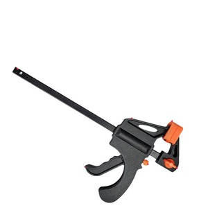 Nylon F <b>Clamp</b> 400mm Adjustable Woodworking <b>Clamp</b> Black Orange Metric Clamping Tool - Product Image 1