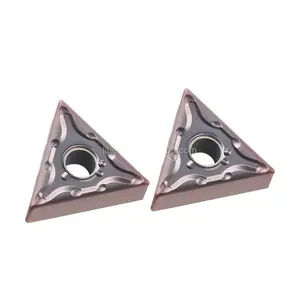 LEE-X TNMG硬质合金刀片TNMG160402 04 08 12外圆陶瓷钢不锈钢专用三角数控车削刀片