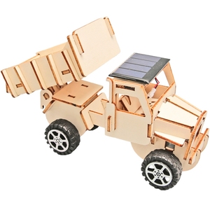 OKYN-G5548 Kit de Construcción de Casa Solar de Madera Educativo para Niños, Aprendizaje STEM - Product Image 4