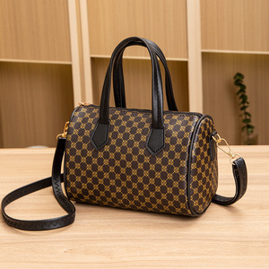 Bolso de Mano Acolchado y Bordado para Mujer <span class=keywords><strong>2023</strong></span>, Nuevo Bolso Bandolera Casual con Estampado Moderno, para Teléfono Móvil, con Correa Individual y Cierre de Cremallera - Product Image 2