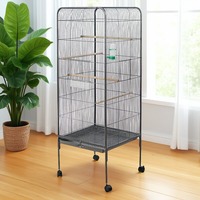 Cage à oiseaux pliable Aier BA002, motif animalier, extra large, écologique, en fer et plastique, capacité 25 lb, vente en gros