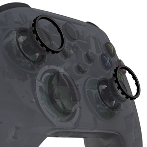 Anneaux d'accentuation noirs personnalisés de remplacement, version standard, pour coque EXtremeRate ASR pour manette Xbox Series X/S - Product Image 2