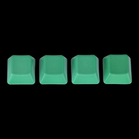 Premium Customizable 4-Piece Ceramic Keycaps for Cherry MX Mechanical Keyboards Metal Keypad Button Material keycaps custom