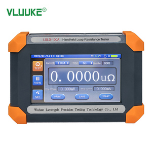 VLUUKE-Probador de resistencia de bucle de mano, disyuntor electrónico de 220V, resistencia de contacto, V - Product Image 1