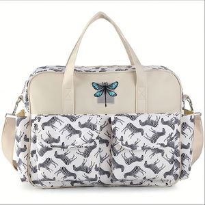 Bolsa de Pañales Ligera de Gran Capacidad para Bebés, Bolsas de Maternidad, Bolsa de Hombro, Bolsa de Viaje para Pañales - Product Image 5