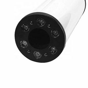 Ametralladora de humo pistola Original de mano Dj efecto de escenario niebla aire LED Show fiesta dióxido de carbono Spray pistola de humo - Product Image 3