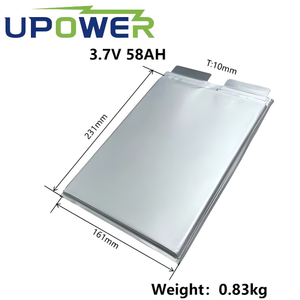 Uli 3.7V 58ah 214.6wh nmc bán trạng thái rắn <span class=keywords><strong>Lithium</strong></span> Ion túi di động có thể sạc lại 3000 chu kỳ pin nhiệt độ hoạt động - Product Image 4