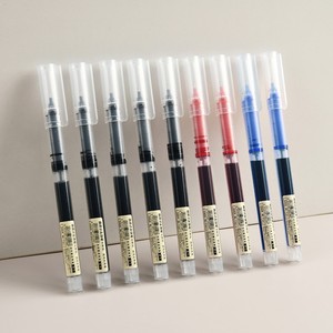 Bolígrafo de Punta Fina de 0.5 mm de Secado Rápido, Cuerpo de Plástico, Tinta Azul, Negra y Roja, Origen China, Suministro Directo de Fábrica para Comercio Electrónico - Product Image 2