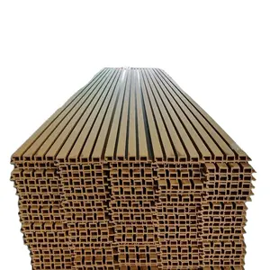AL-K218-28A WPC Great Wall Decorative Wood Plastic Composite Wall Board for Decking Applications