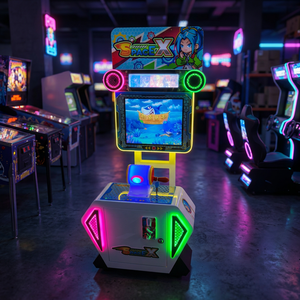 Machine de jeu d'arcade de pêche à écran 17 pouces pour 1 joueur Space X – Simulateur de pêche commercial style Ocean King à monnayeur - Product Image 6