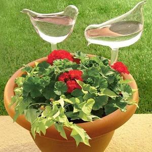 Nouveau produit transfrontalier : Ampoules d'arrosage en verre en forme d'oiseau 120 ml 160 ml – Outil de jardinage pour l'irrigation goutte à goutte des plantes à arrosage automatique - Product Image 1