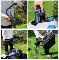 Tondeuse à gazon poussée 17 pouces certifiée CE, modèle 2026, vente en gros usine, avec système de démarrage facile pour usage domestique et bricolage de jardin