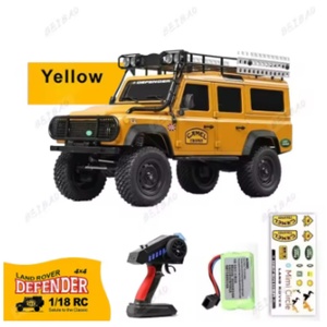 Voiture télécommandée RC MN 111, modèle Crawler MN111, kit 1:18, assemblé, RC pour adultes, professionnel, 4x4, tout-terrain, lumières LED, carrosserie en métal, jouet - Product Image 1