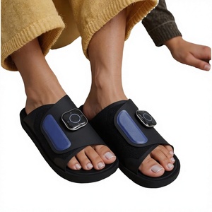 Chaussures de massage électroniques à impulsions OEM SL-F1 en PU avec contrôle de la minuterie, faciles à utiliser, pour massage des pieds et des jambes, chaussures EMS - Product Image 4