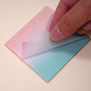 ชุดกระดาษโน้ตแบบมีกาวในตัว สีไล่ระดับมุกใส แห้งเร็ว ใช้ได้กับปากกาทุกชนิด สำหรับสำนักงานและโรงเรียน - Product Image 3